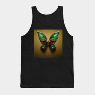 emerald butterfly 02 Tank Top